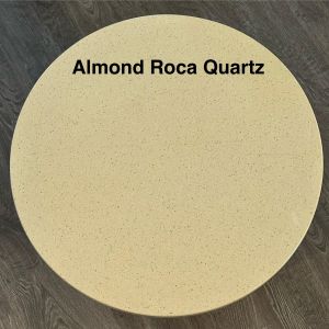 Almond Roca Quartz - Stone Round